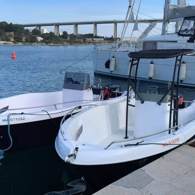 Стъклопластова Лодка 5.5м AQUABAT AQUAFISH 550