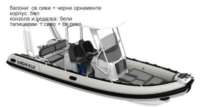 RIB Лодка 6.2м HIGHFIELD SPORT SP 600 EVA